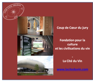 Iter Vitis Awards - Lauréats 2018 Cié du vin