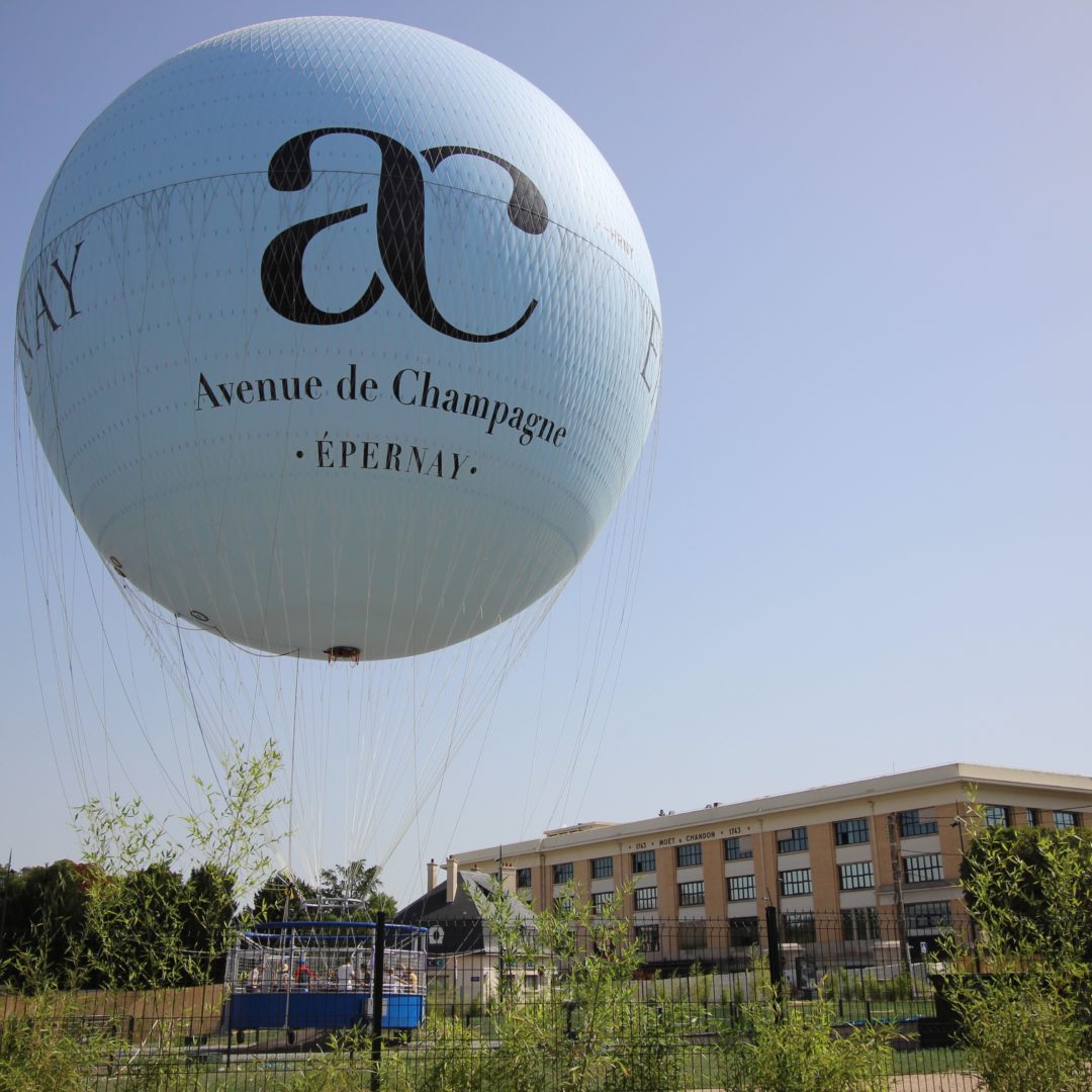 Ballon captif - Epernay © E.Vidal-Coll.ADT Marne2